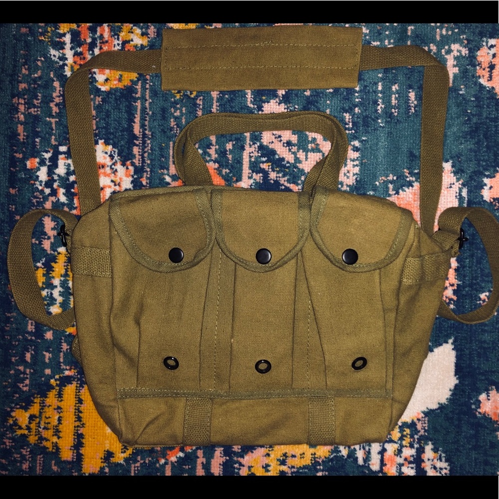 Vintage Military Ammo Bag/Purse